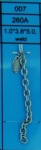 1.0mm cable link chain weld